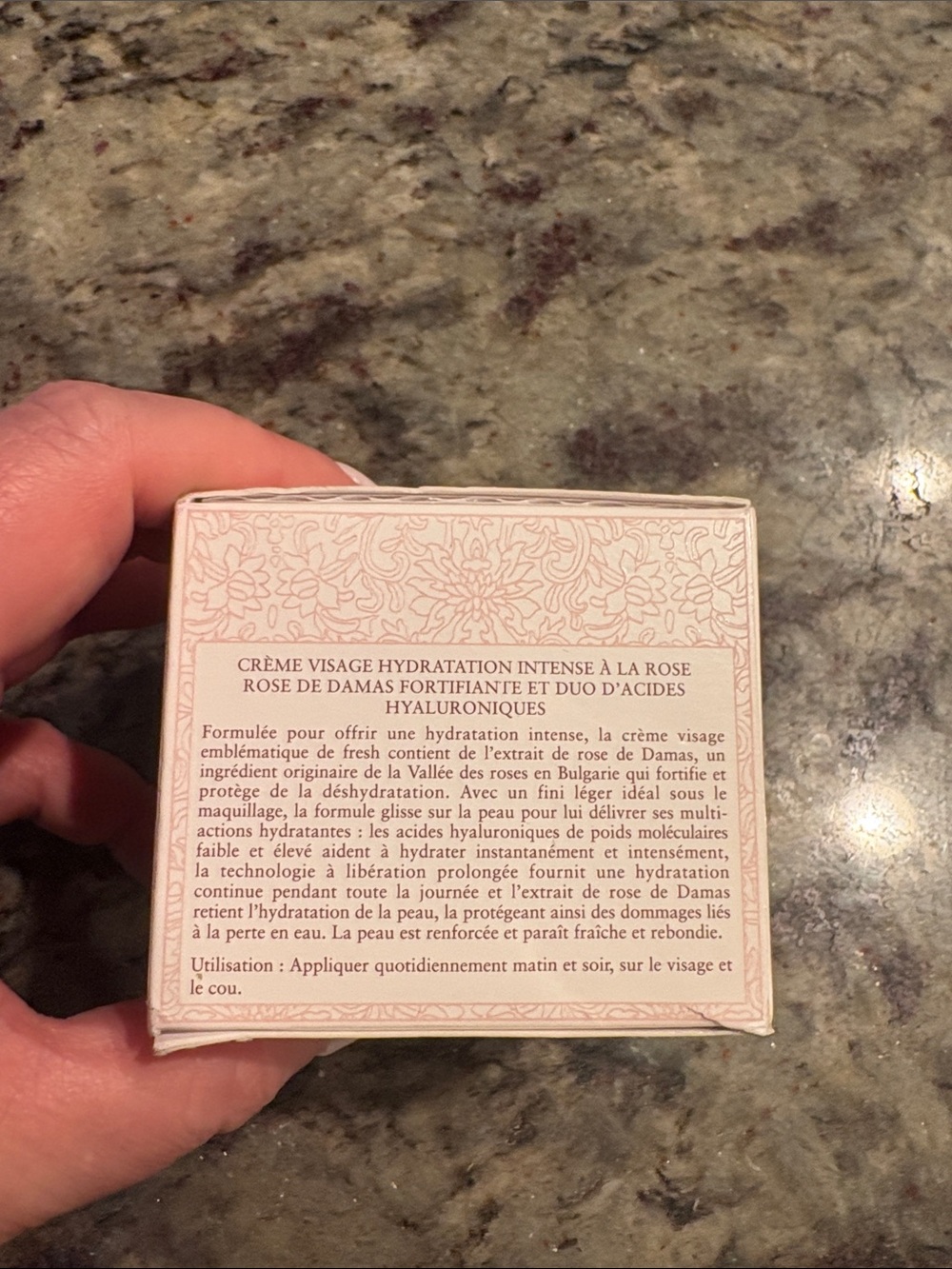 fresh Rose Deep Hydration Face Cream — light pink and white - Picture 3 of 10